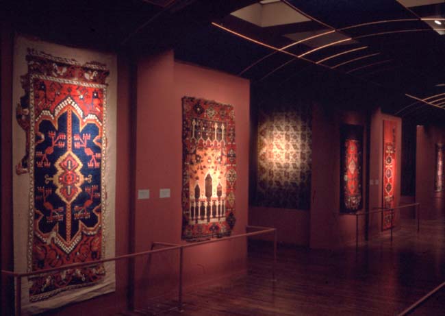 View of the San Francisco Museum carpet gallery